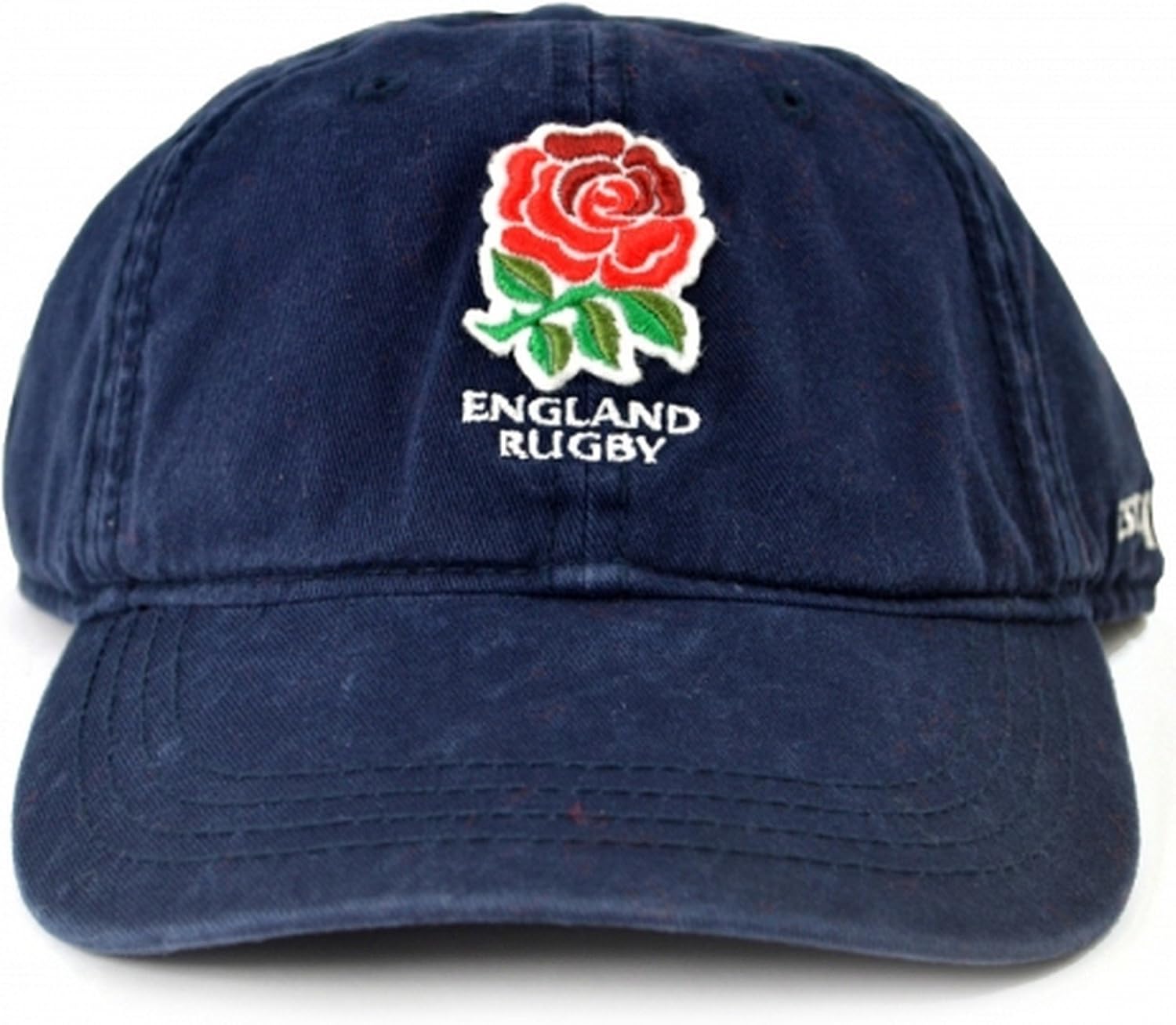 England RFU Official Rugby Baseball Cap (One Size) (Navy