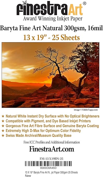 fine art paper for inkjet printers