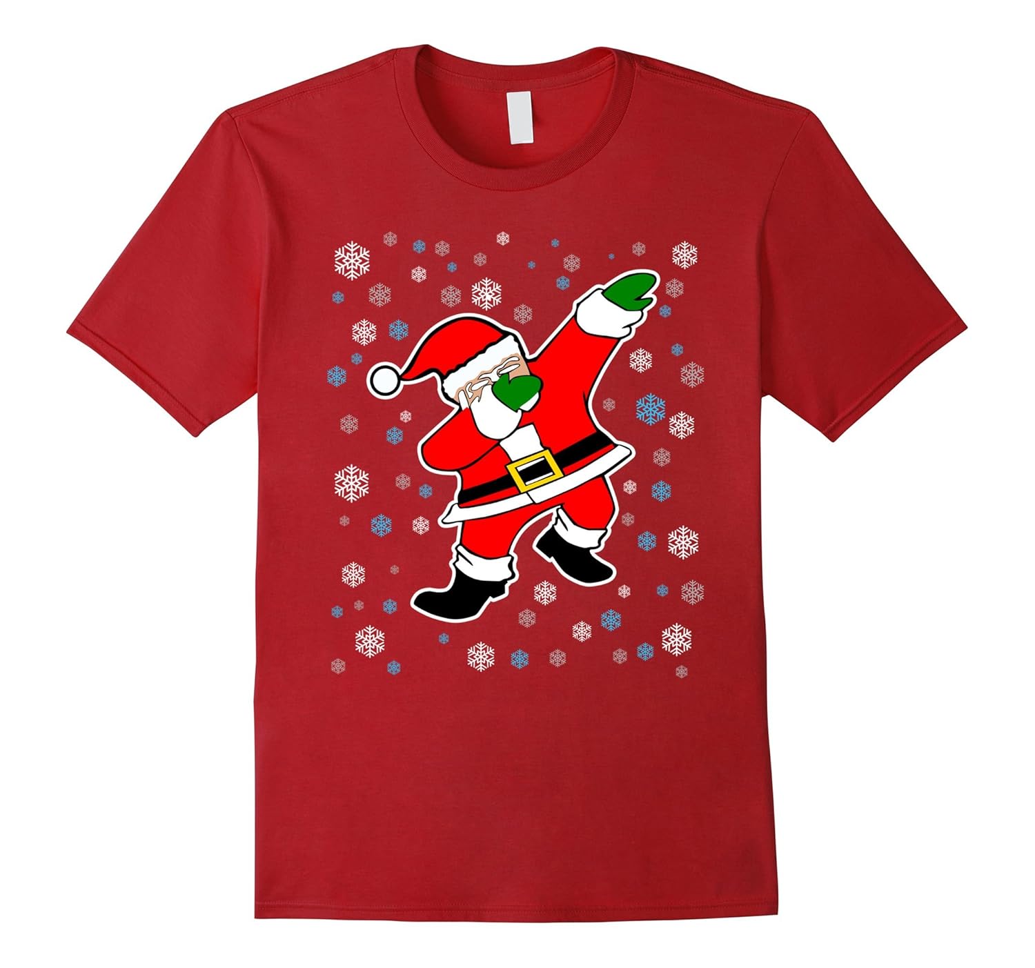 Funny Santa Shirt - Dabbing Santa T-shirt-ANZ