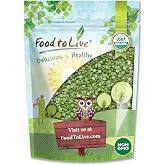 Food to Live - Organic Green Split Peas, 2 Pounds - Non-GMO, Dried, Vegan, Kosher, Great Source of Protein, Fiber, Essential Minerals