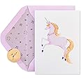 Papyrus Blank Cards with Envelopes, Sophisticated Unicorn (12-Count)