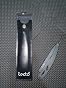 Tecto Straight Cut Throat Razor, Premium Quality Edge Matte Black For Moustache Beard Shaving Light Weight Single Blade Professional Barber Travel Pouch Included