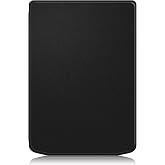 Xuanbeier Case for Pocketbook Verse PB629/Verse Pro PB634 6",Slim Hard Back Shell Protective Smart Cover with Auto Wake/Sleep Function,Black