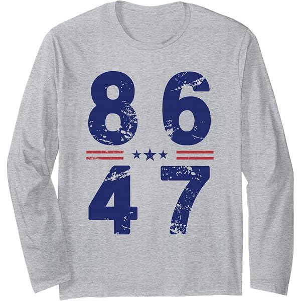 Amazon.com: 86 the 47th President Trump 86 47 T-Shirt : Clothing