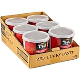 Thai Kitchen Red Curry Paste, 35 oz (Pack of 6) - Six 35 Ounce Tubs of Thai Red Curry Paste with Red Chili Pepper, Lemongrass, Thai Ginger and Spices, Perfect for Stir-Fries and Soup Bases