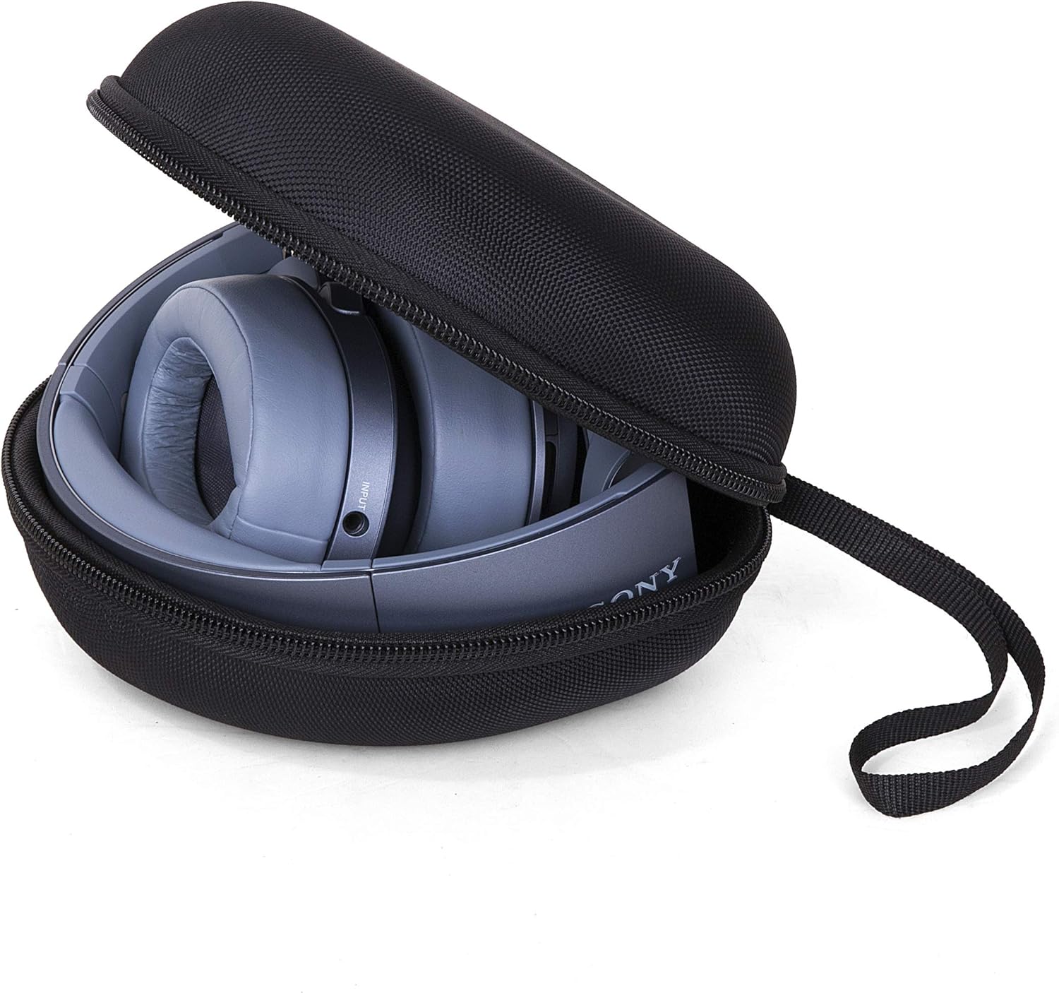 Headphone Case Bag Large Earphone Headset Carry Hard Storage Pouch
