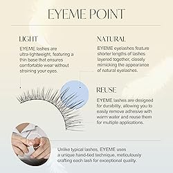 EYEME Eyelash NO.31 – 5 Pack Set, Flared