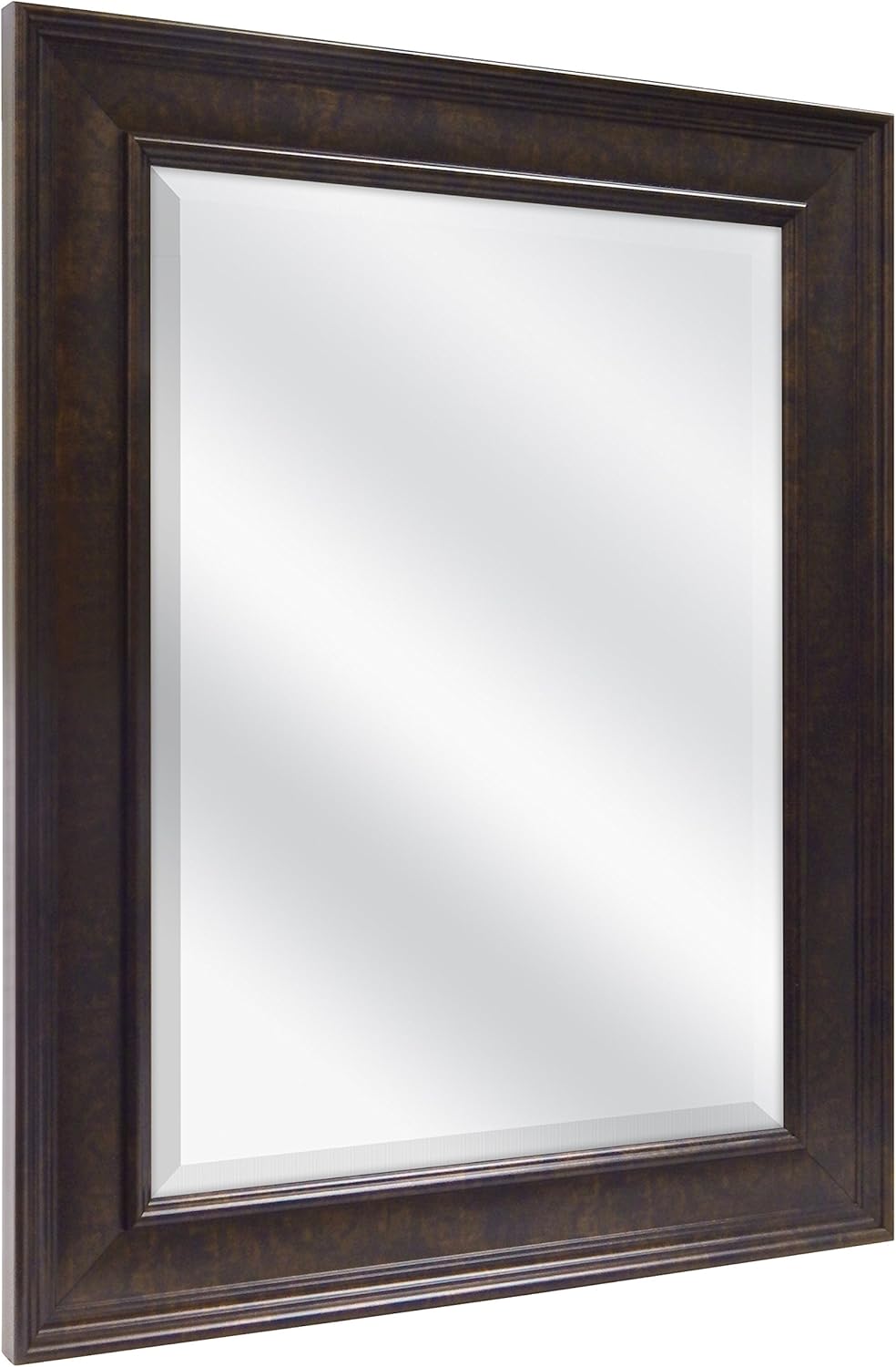 MCS Wall Mirror, White: Home & Kitchen