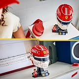 LEGO Editions Scuderia Ferrari HP Charles Leclerc Helmet 43014 F1 Kit view 6