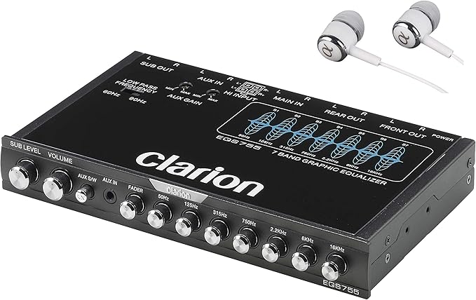 clarion speakers with amplifier
