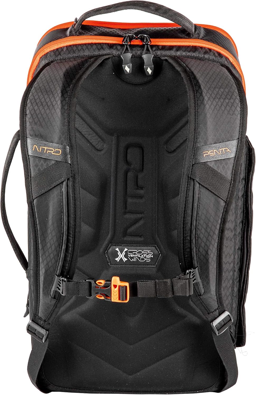 Nitro Gaming Backpack Esport Gamer Rucksack Laptoprucksack mit Fächern für Equipment Rucksack, 53 cm, 32 Liter, Penta Black - Image 3