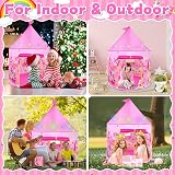 Dikence Unicorn Pop Up Tent Kids Playhouse Teepee Princess Castle 3-7 view 5