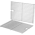 15 inch Cooking Grid Grate for Weber Spirit 200 210 with Side Control, Spirit 500, Genesis Silver A, Grill Replacement Parts for Kenmore, Weber 7521 7522 7523 65904 65905, Stainless Steel Grill Grate