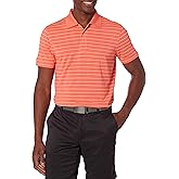 Amazon Essentials mens Golf Polo Shirt, Short Sleeve, Slim-Fit, Quick-Dry