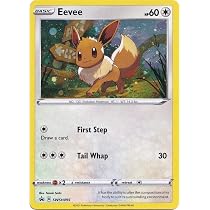 thumbnail image 2 of Gotta Catch 'Em All: Pokemon TCG S-Chinese Sword & Shield CS5.1C-004 Eevee Promo Card (Foil) 2 of 5
