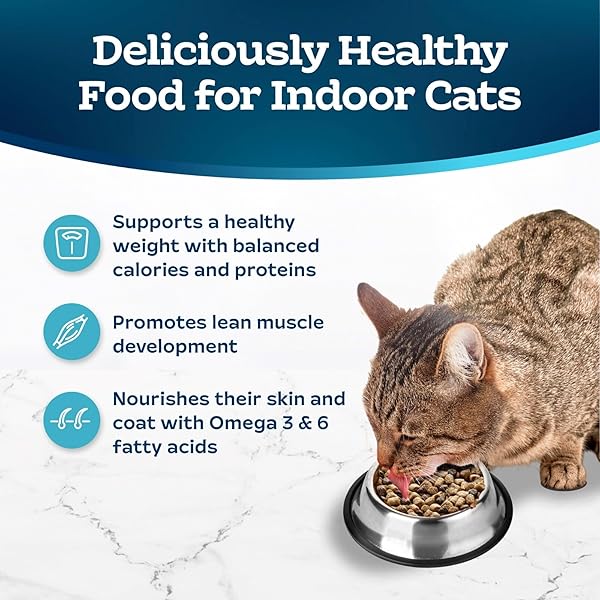 BLUE BUFFALO TASTEFULS ADULT DRY CAT FOOD FOR WEIGHT MANAGEMENT, MADE IN THE USA WITH NATURAL INGREDIENTS, CHICKEN RECIPE, 3-LB. RESEALABLE BAG