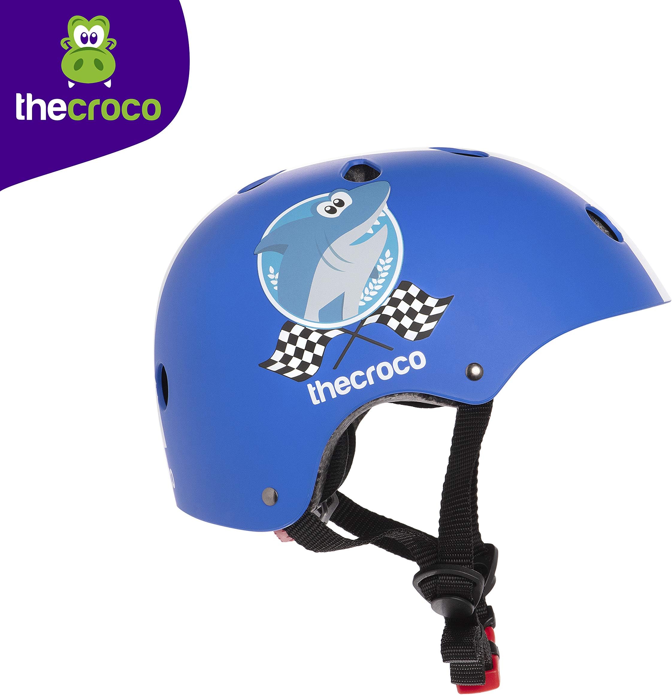 TheCroco Toddler Bike Helmet Adjustable for Kids 3 to 6, CPSC & ASTM Certified