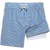 maamgic Boys Swim Trunks Compression Liner Stretch Teen Boy Swim Shorts Anti-Chafe Bathing Suits with Zipper Pocket