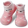 Dookeh Baby Sock Shoes Boys Girls First Walking Shoes Non-Slip Slippers Soft Sole Sneakers Toddler Infant Babygirl