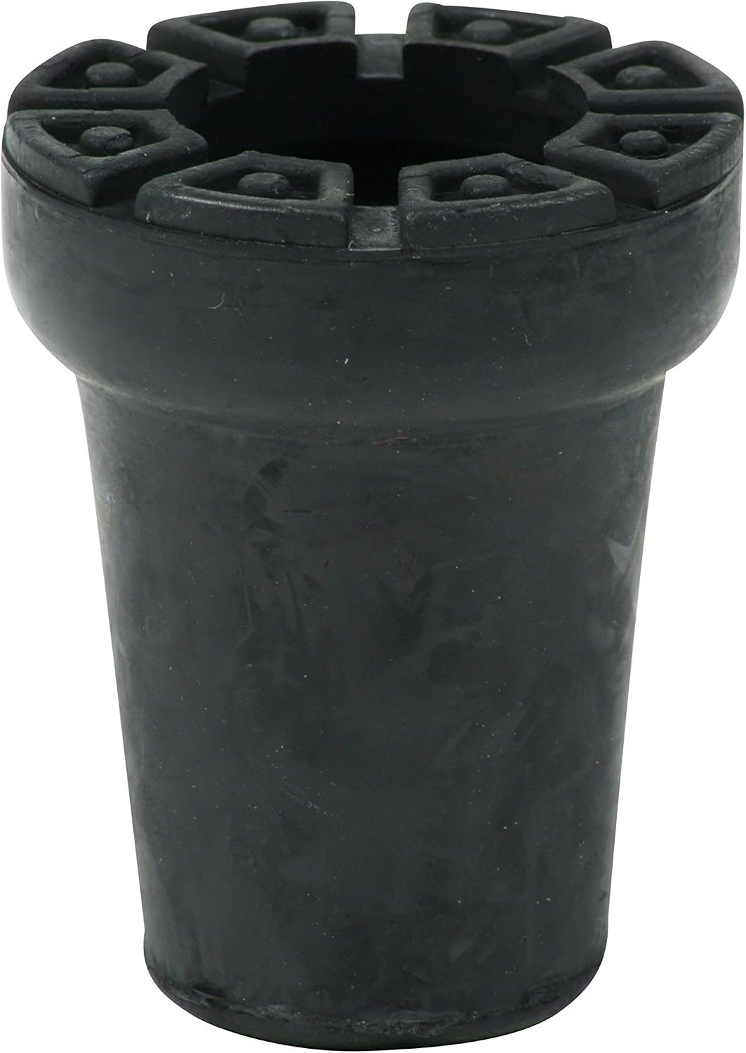 Pack of Four Shock Absorbing 19mm Rubber Ferrules for Walking Sticks by Lifeswonderful®, Black - Image 3