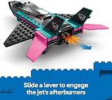 LEGO City Jet vs Car 60489 Building Kit Plane & Supercar with Minifigures view 4