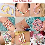 Fournine 23000 Pcs Clay Beads Friendship Bracelet Kit 144 Colours 7 Boxes view 5