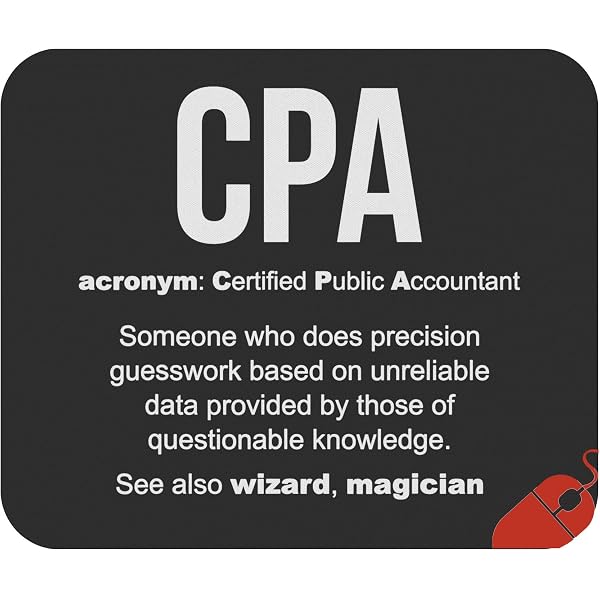 Accounting Professional Accessories CPA Keychain For Accountants ...