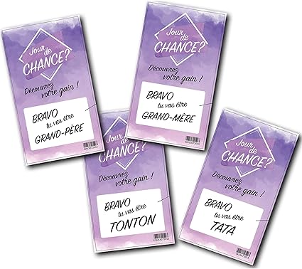 Gratuit Images Jeux Ticket Gagnant Cartes A Gratter Annonce Grossesse Originale le plus cool par