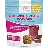 Brewers Yeast Powder for Lactation - Mommy Knows Best Brewer's Yeast for Breastfeeding Mothers - Mild Nutty Flavored Unsweete