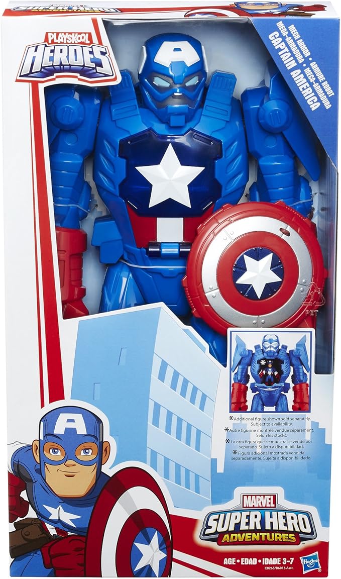 captain america mech armor