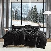 Coma Inducer You Deserve It Oversized Queen Comforter Set - Black