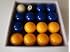 Boules De Billard Aramith Premier - Rouge Et Jaune 2 Pouces + Boule De Repère 7/8, Occasion