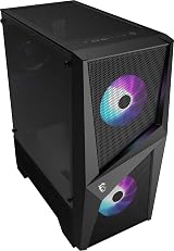 MSI MAG FORGE 100R Mid Tower Case Black 2x 120mm ARGB Fans 1x 120mm view 8