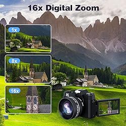 6K 64MP Digital Camera for Photography Vlogging