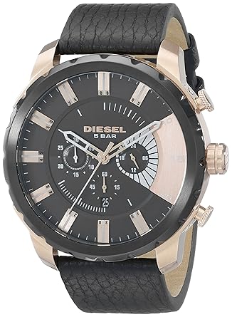 Diesel End-of-Season Stronghold Chronograph Black Dial Mens Watch-DZ4347