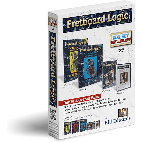 Amazon.com: Fretboard Logic Box Set (3 Volumes and 2 Videos