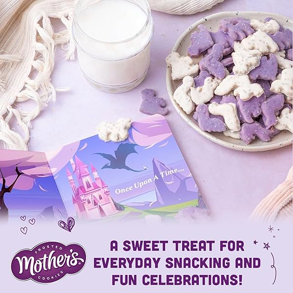 MOTHER’S SPARKLING MYTHICAL CREATURES COOKIES, 1 OZ INDIVIDUAL BAGS, 12 COUNT