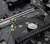 Poppstar M.2 SSD NVMe Screws & Standoffs Kit for MSI Gigabyte Motherboards 10pc view 3