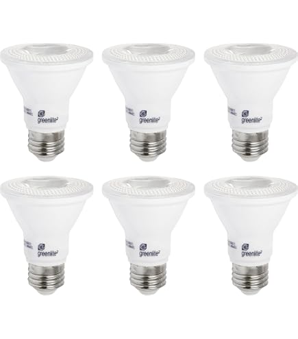 Hyperikon BR20 LED Dimmable Bulb, 8W (50W Equivalent), 2700K (Warm White), CRI 9