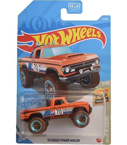 Hot Wheels '70 Dodge Power Wagon | Amazon.com.br