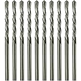 Drywall Cut Out Bit 1/8 in. HSS M2 Cutout Drill Bit Guided Point Router Saw Bit Cutting Gypsum Board-10Pcs