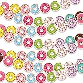 Dinifee 5 Pcs Donut Party Banners 5.92 ft Doughnut Grow up Party Accessories Hanging Swirl Donut Paper Cutouts Birthday Decorations for Baby Shower Gender Reveal Bridal Shower Supplies