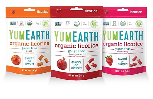 YumEarth Gluten Free Licorice Variety Pack