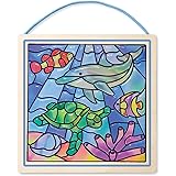 melissa and doug stained glass unicorn