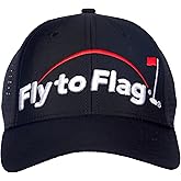 ¡That´s What Golf it´s All About! Premium Navy Blue Golf Cap Vent, 3D Embroidered Logo, one Size fits All, Breathable Fabric, Absorbent Band.