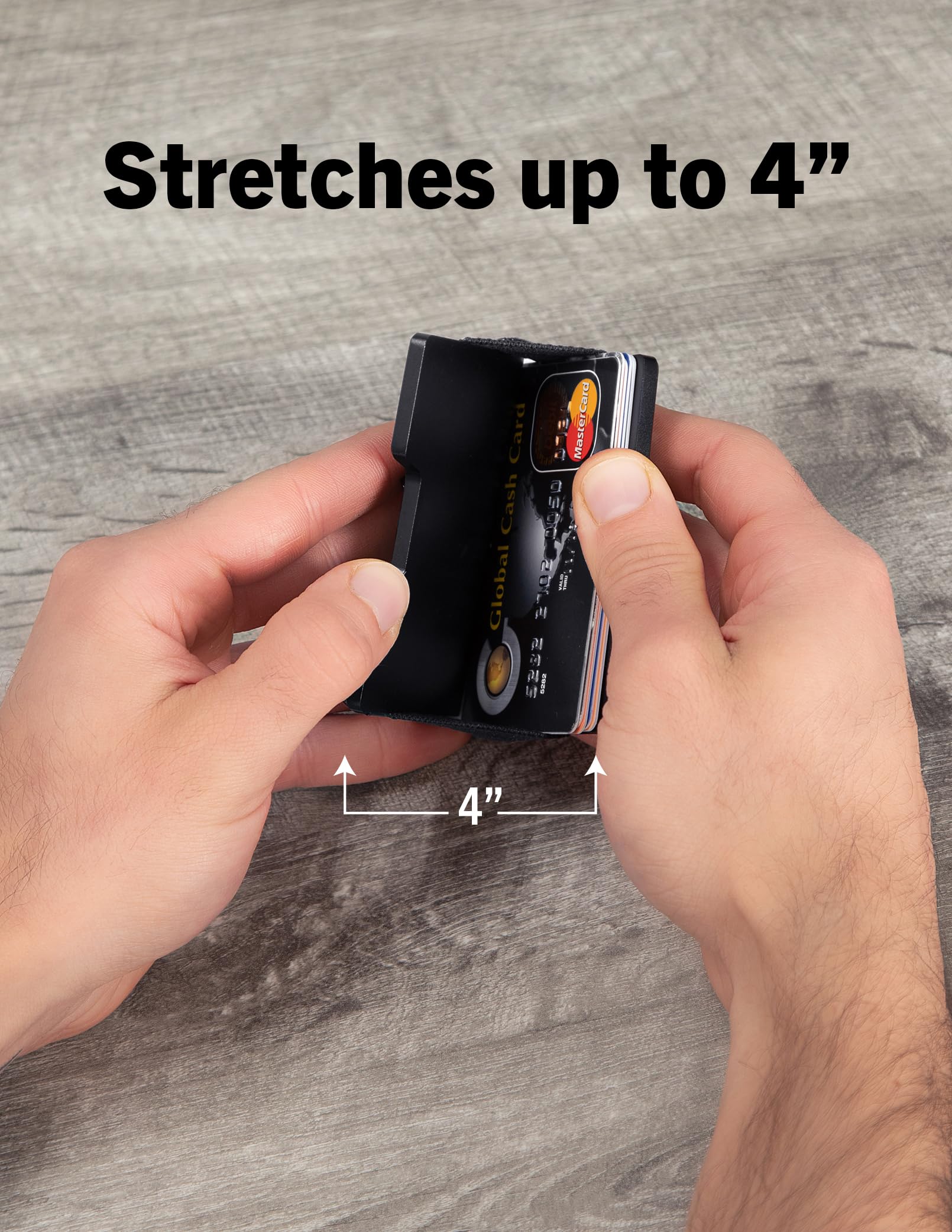 Steve Madden Men's Minimalist Wallet Credit Card Holder Removable Money Clip, Black, 3.5 x .25 x 2, Black, 3.5 x .25 x 2, Minimalist Wallet for Men Credit Card Holder Removable Money Clip