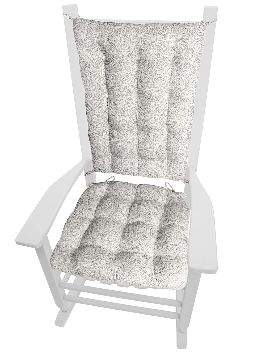 Best grey tufted chair cushion