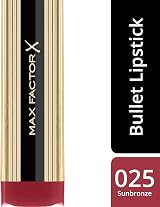 Max Factor Colour Elixir Lipstick Sunbronze 025 Vitamin E 24h Wear view 3