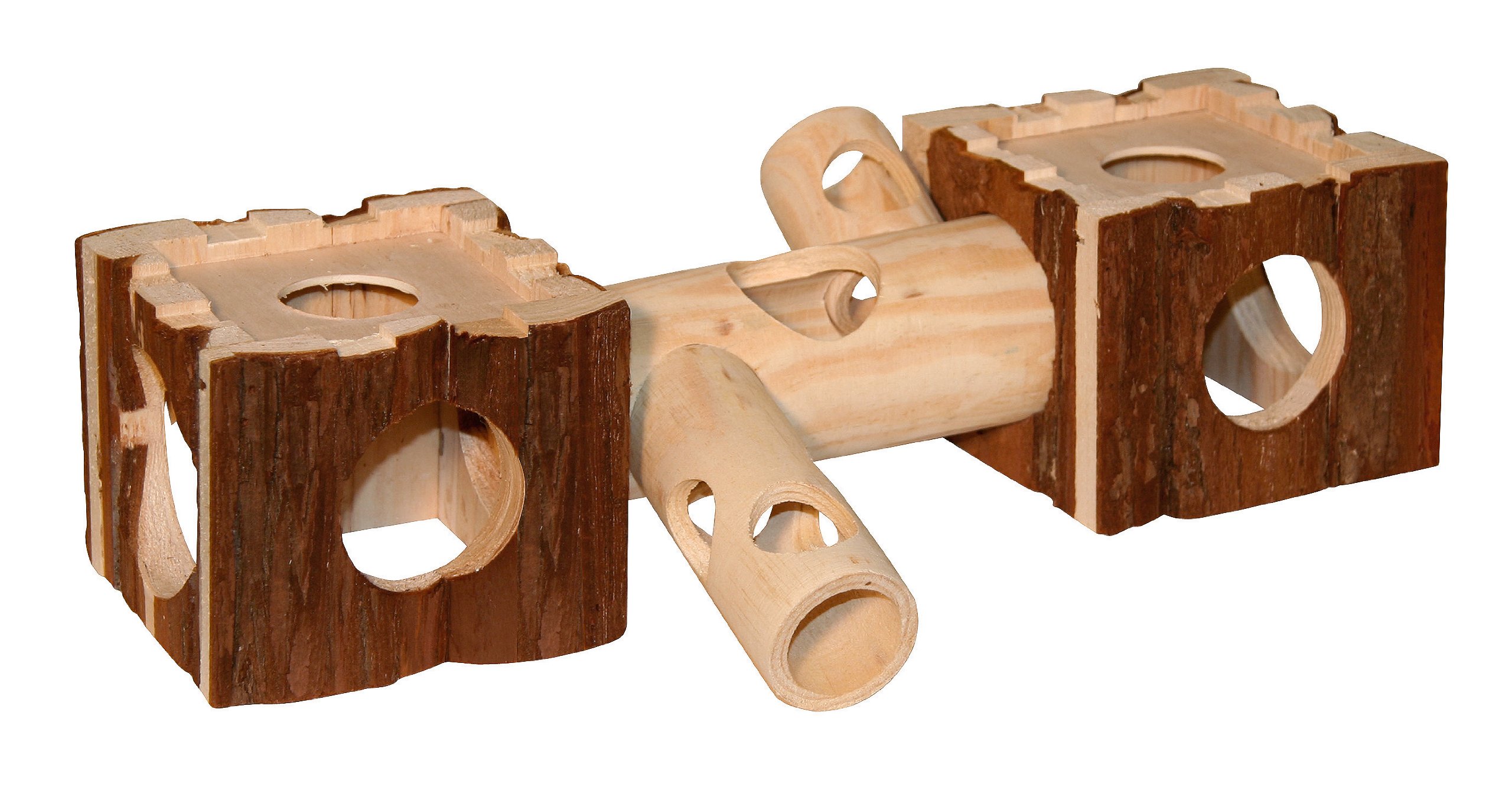 Kerbl Houses with Tunnel Nature, 39 x 12.5 x 19 cm