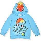 Girl's My Little Pony "Friendship" Full Zipper Hoodie with Ears
